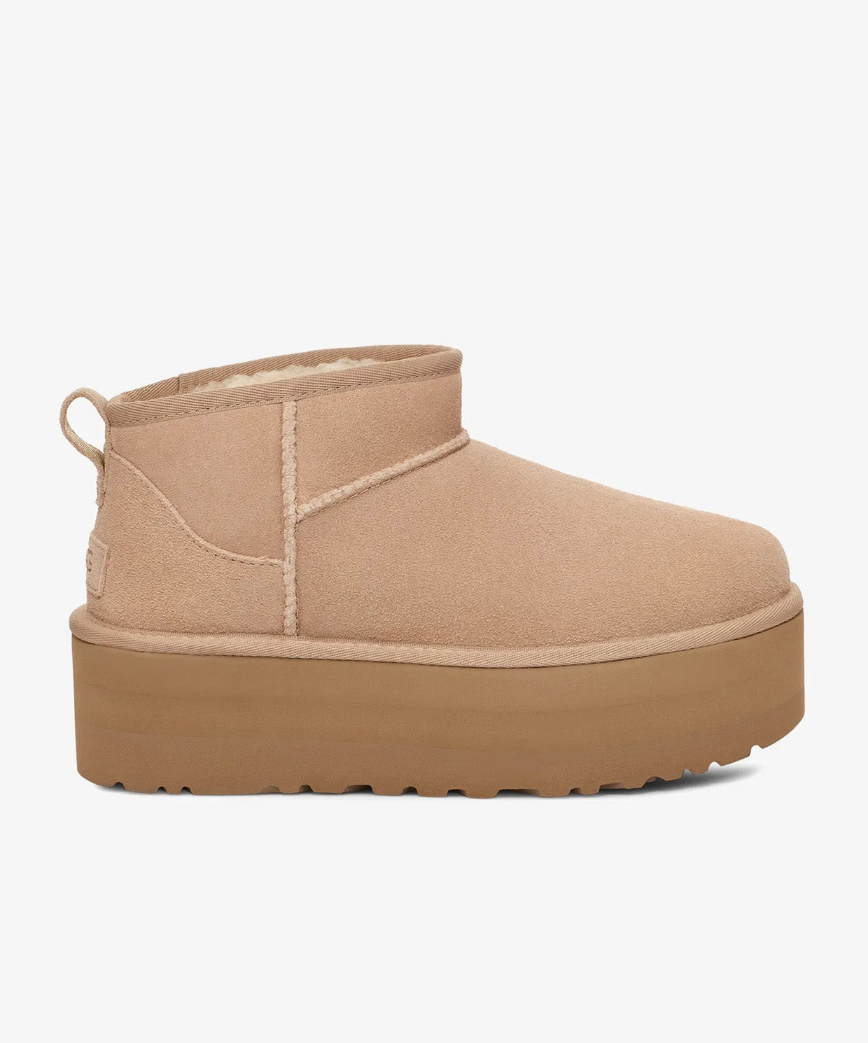 UGG W Classic Ultra Mini Platform Bej